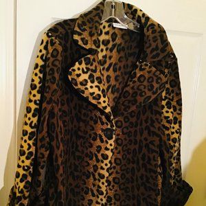 Leopard Coat size XL